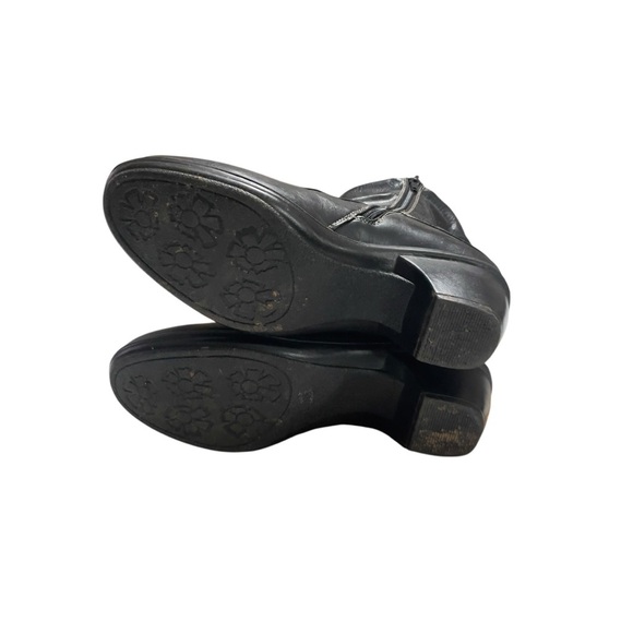 Jasmin women’s low heeled ankle boots 10 wide - Picture 9 of 11